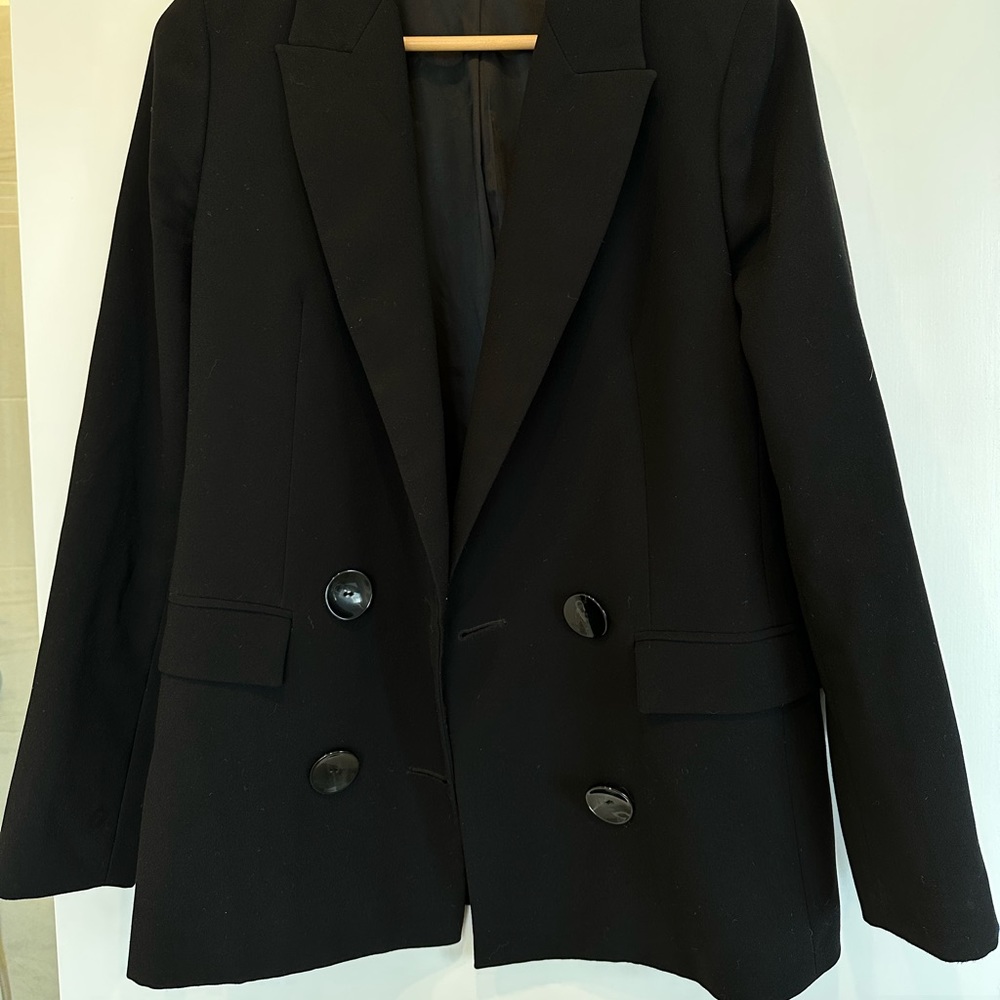 Over-sized Black Blazer